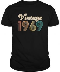 50th Gift - Vintage 1969 T-Shirt Classic Women Men