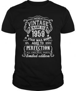 60 Years Old 1959 Vintage 60th Shirt