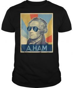 Alexander Hamilton shirt wearing sunglasses