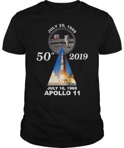 Apollo 11 50th Anniversary Moon Landing T-Shirt