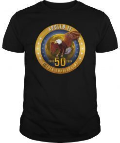 Apollo 11 50th Golden Anniversary T-Shirt