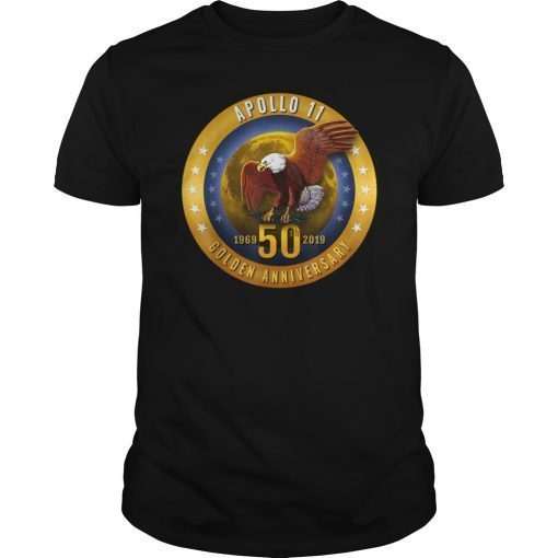 Apollo 11 50th Golden Anniversary T-Shirt