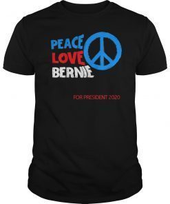 Bernie Peace Love T-Shirt