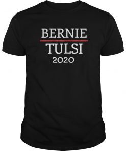 Bernie Tulsi 2020 for President Sanders Gabbard t-shirt