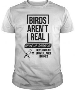 Birds Aren't Real Wake Up America Shirt