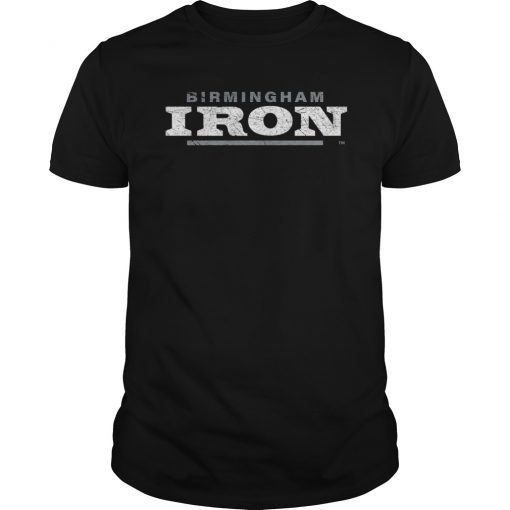 Birmingham Iron Logo Vintage Shirt