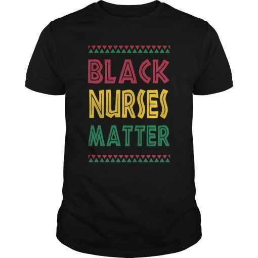 Black Nurses Matter Dashiki Black History Month T-Shirt