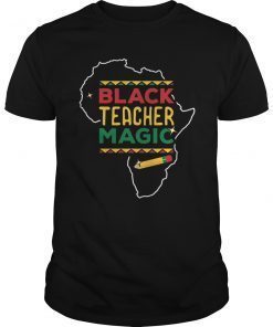 Black Teacher Magic - Black History Month Long Sleeve Shirt