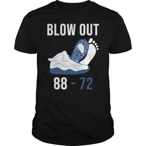 Blowout 88 72 Basketball Funny Shirt