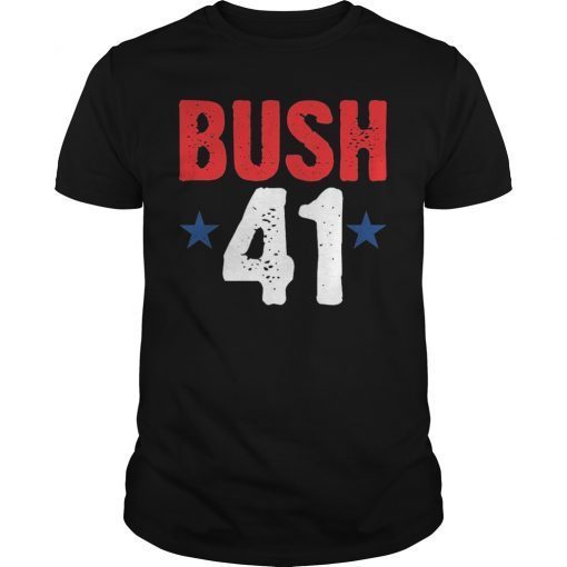 Bush 41 Distressed T-Shirt