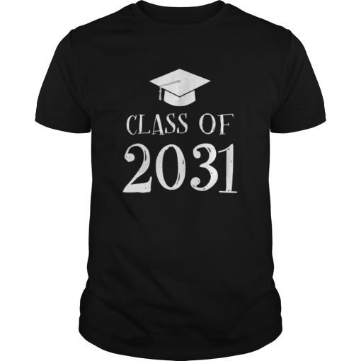 Class of 2031 Grow with me Shirt - First Day of School Shirt