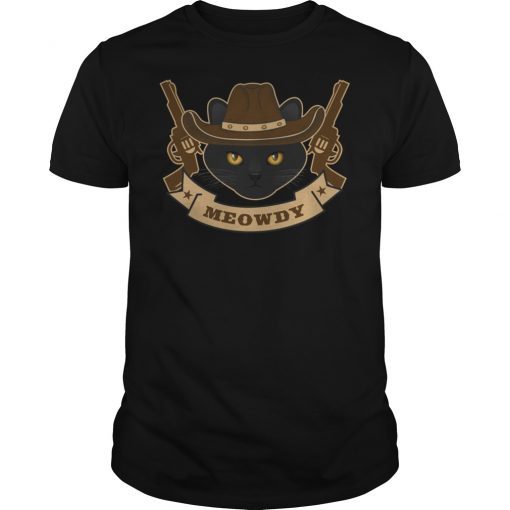 Cowboy Cat Texas Meowdy Shirt