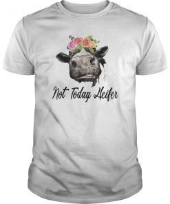Cute Farmer Cow Not Today Heifer T-Shirt