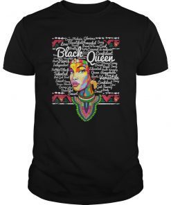 Dashiki Black History Shirt - Educated Melanin T shirt Gift