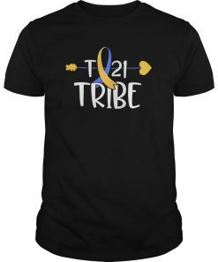 Down Syndrome Awareness Shirt T21 Tribe Arrow