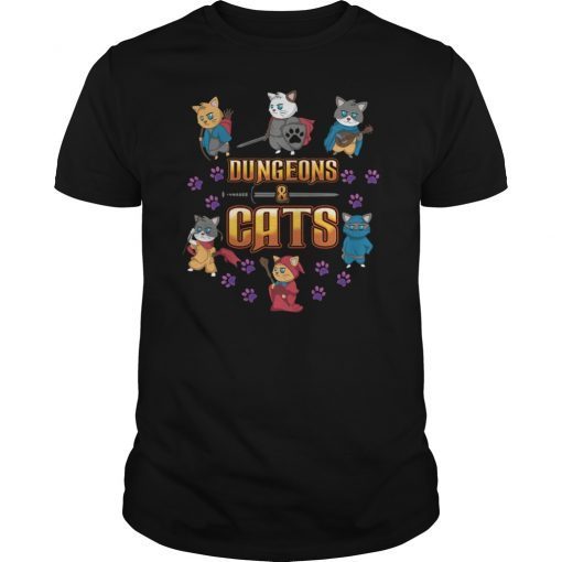 Dungeons And Cats T-Shirt