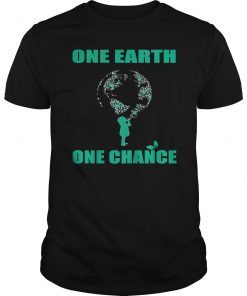 Earth Day Slogan Drawing TShirt