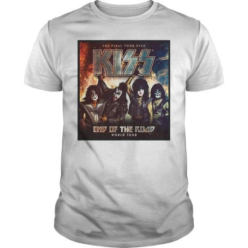 End of The Year Kiss Road Tour 2019 Shirt