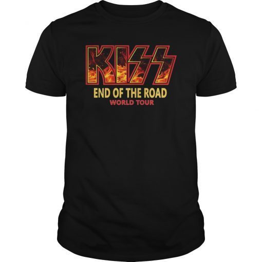 End of The Year Kiss Road Tour 2019 Tee Shirt