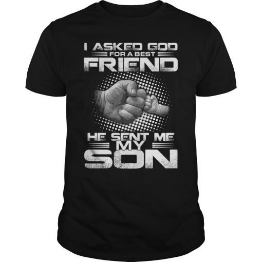 Father and Son Best Friends for Life Dad Parent T-Shirt