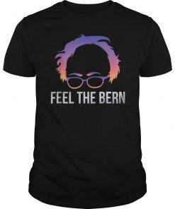Feel the Bern T-Shirt Bernie Sanders Ultraviolet