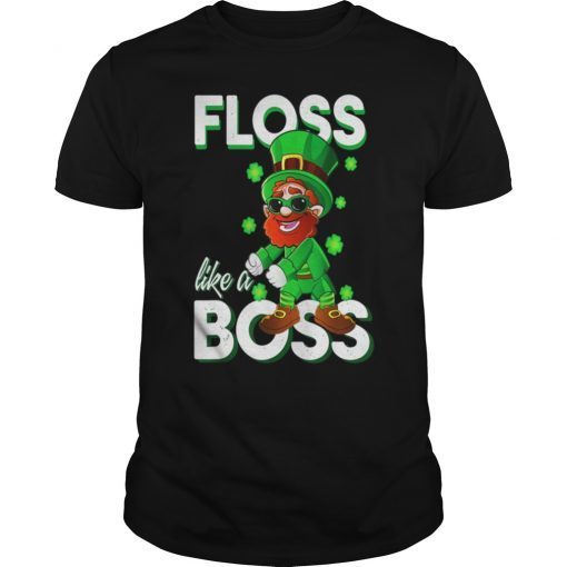 Flossing Leprechaun Shirt St Patrick s Day Floss