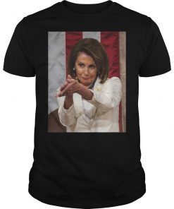 Funny Nancy Pelosi Clap Back T-Shirt Anti Trump Meme Tee