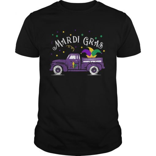 Funny carnival festival Mardi Gras Truck T-Shirt