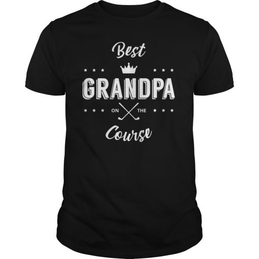 Golf Dad Grandpa Par Fathers Day Gift Idea T-Shirt