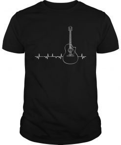 Guitar Heartbeat Pulse - Musical Theme Hoodie