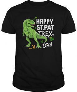 Happy St. Pat T-Rex Day T-Shirt Dinosaur St. Patrick's Day