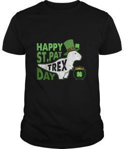 Happy St. Pat T-Rex Day T-Shirt Dinosaur St. Patrick's Day