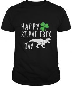 Happy St. Pat T-rex Day Cute St. Patrick's Shirt