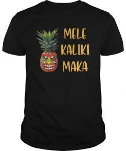 Hawaiian Merry Christmas Mele Kalikimaka T-Shirt