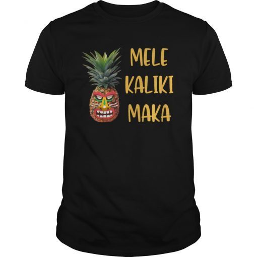 Hawaiian Merry Christmas Mele Kalikimaka T-Shirt