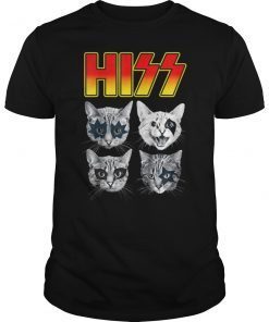 Hiss Cute Cat Shirt