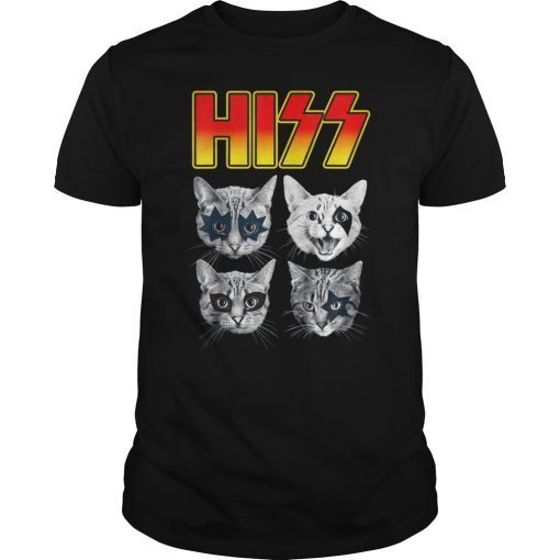 Hiss Cute Cat Shirt