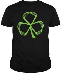 Hockey Shamrock St. Patrick's Day Irish Sport Lovers T-Shirt