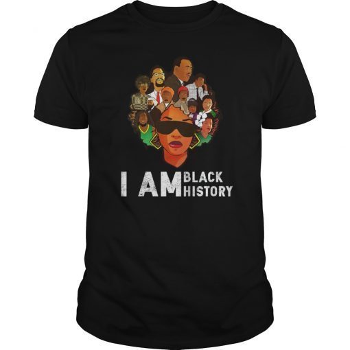 I Am Black History Month I Love My Black Roots T-shirt