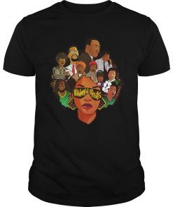 I Am Black History Month I Love My Black Roots T-shirt