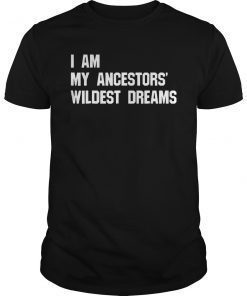 I Am My Ancestors' Wildest Dreams t-shirt