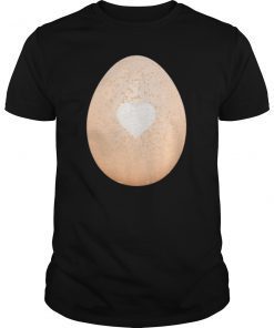 I Liked the Egg Heart Brown Egg T-Shirt