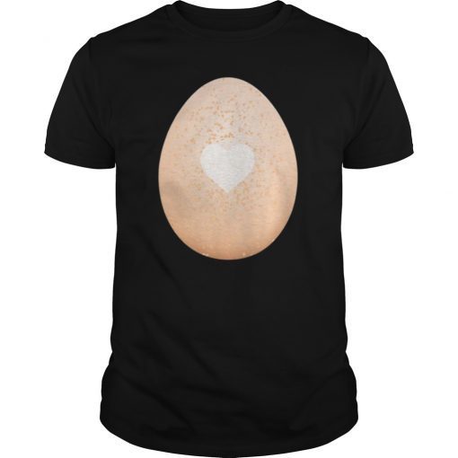 I Liked the Egg Heart Brown Egg T-Shirt