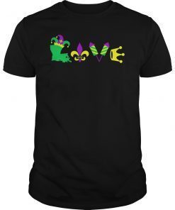 I Love Mardi Gras Louisiana Shirt