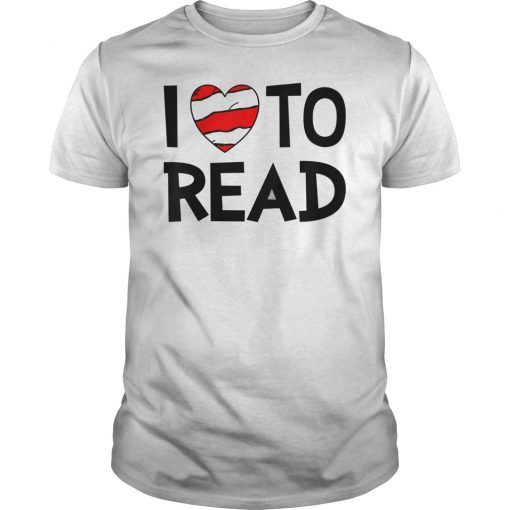 I Love To Read Shirt For Book Readers Tshirt