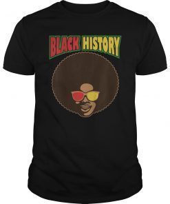 I am Black History Afro T shirt - Black History Month Shirt
