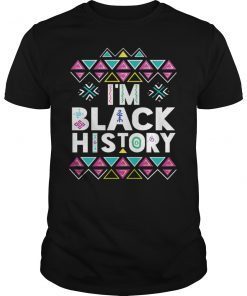 I'M BLACK HISTORY Shirt Dashiki Afro Black History Shirt