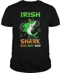 Irish Shark Beer St Patricks Day Funny Shark Lover T-Shirt