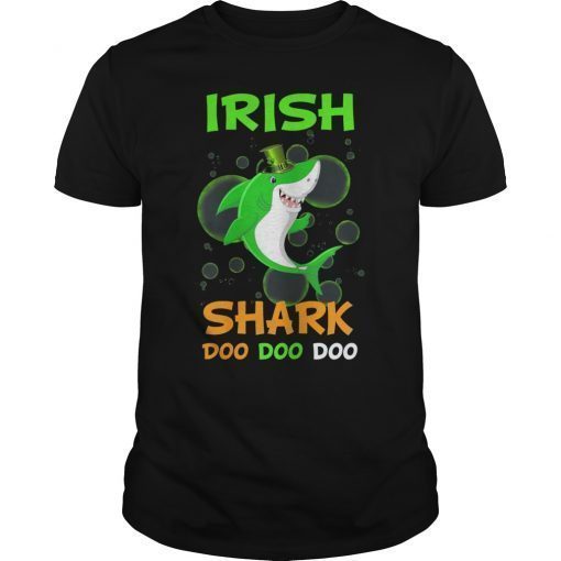 Irish Shark Beer St Patricks Day Funny Shark Lover T-Shirt