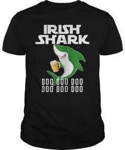 Irish Shark Doo Doo Doo Doo St Patricks Day Shirt